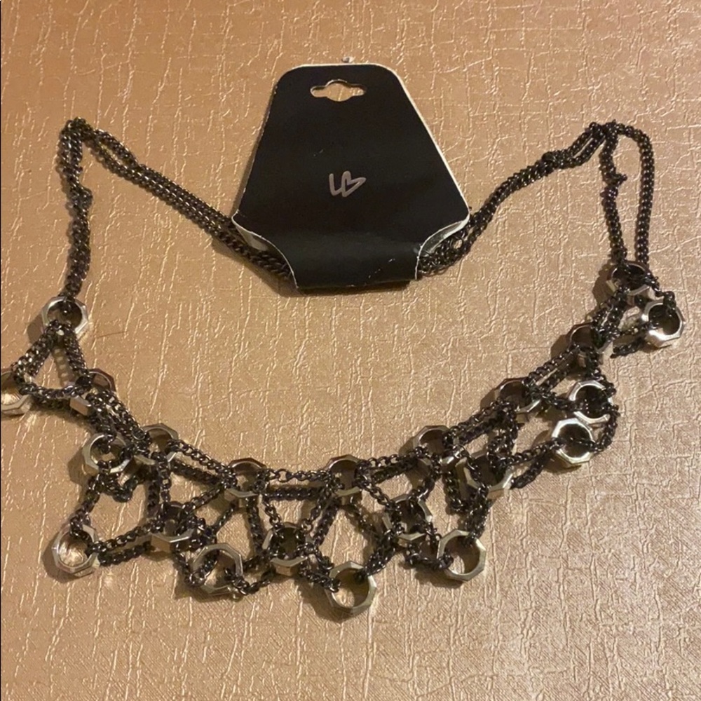 Women Necklace Black (Costume Jewelry)